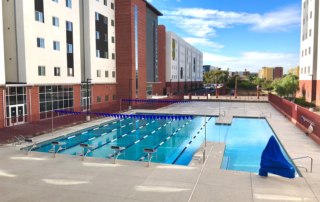 Jewels for Pools Commercial pool with 5% glass - white
