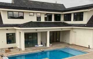Sparkle Quartz Lakesides with pool cover