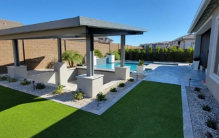 Finest Finish Jewels for Pools 40% Laguna pool with sunken entertainment area