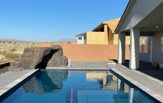 Finest Finish Sparkle Quartz Laguna pool with spa