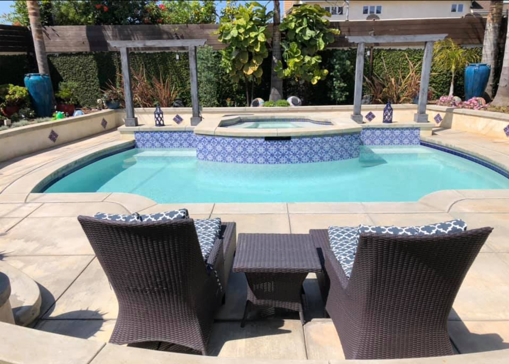 Finest FiInish Commercial white pool, spa and deck chairs