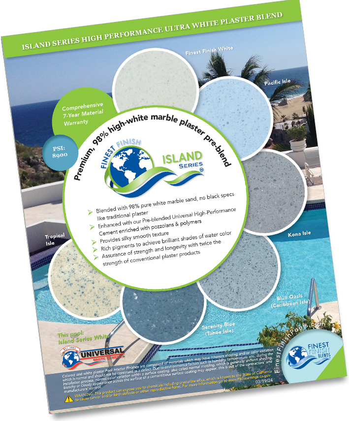 Image of Finest Finish Blends Island Series Brochure