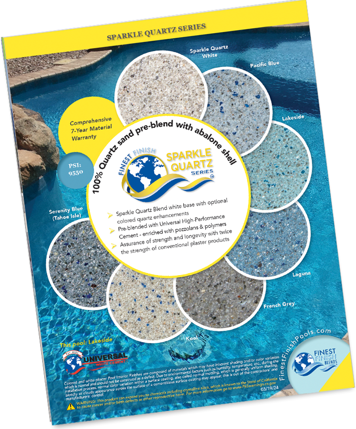 Image of Finest Finish Blends Sparkle Quartz Series Brochure