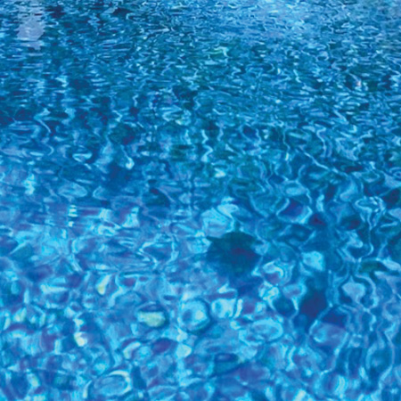 Sky blue swimming pool water color