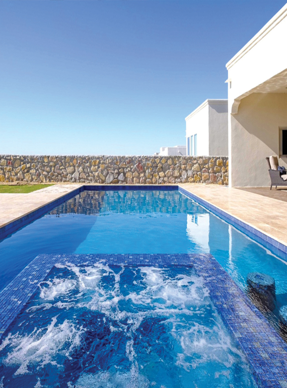 Sparkle Quartz swimming pool - Laguna