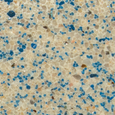 Blue Star swimming pool finish sample