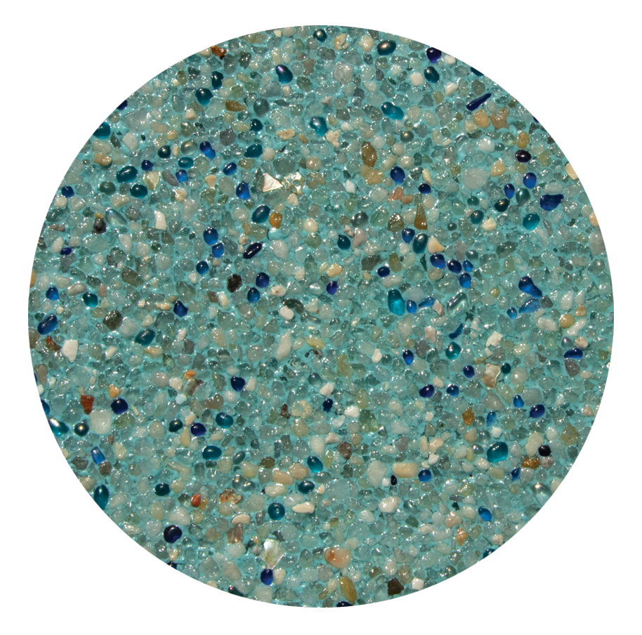 UMP w Pebble Radiance glass – Turquoise
